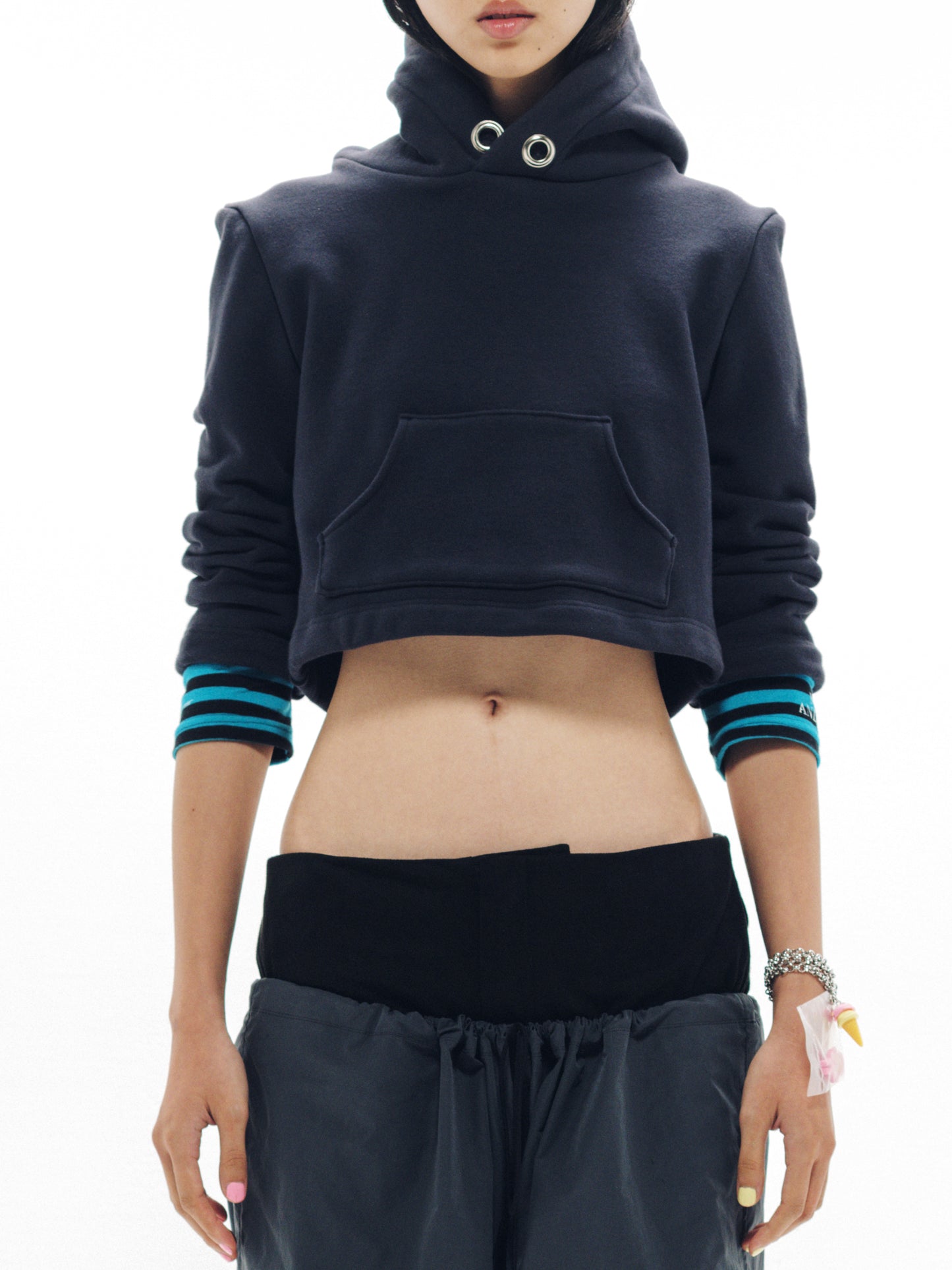 DOLL HOODIE SWEAT Navy