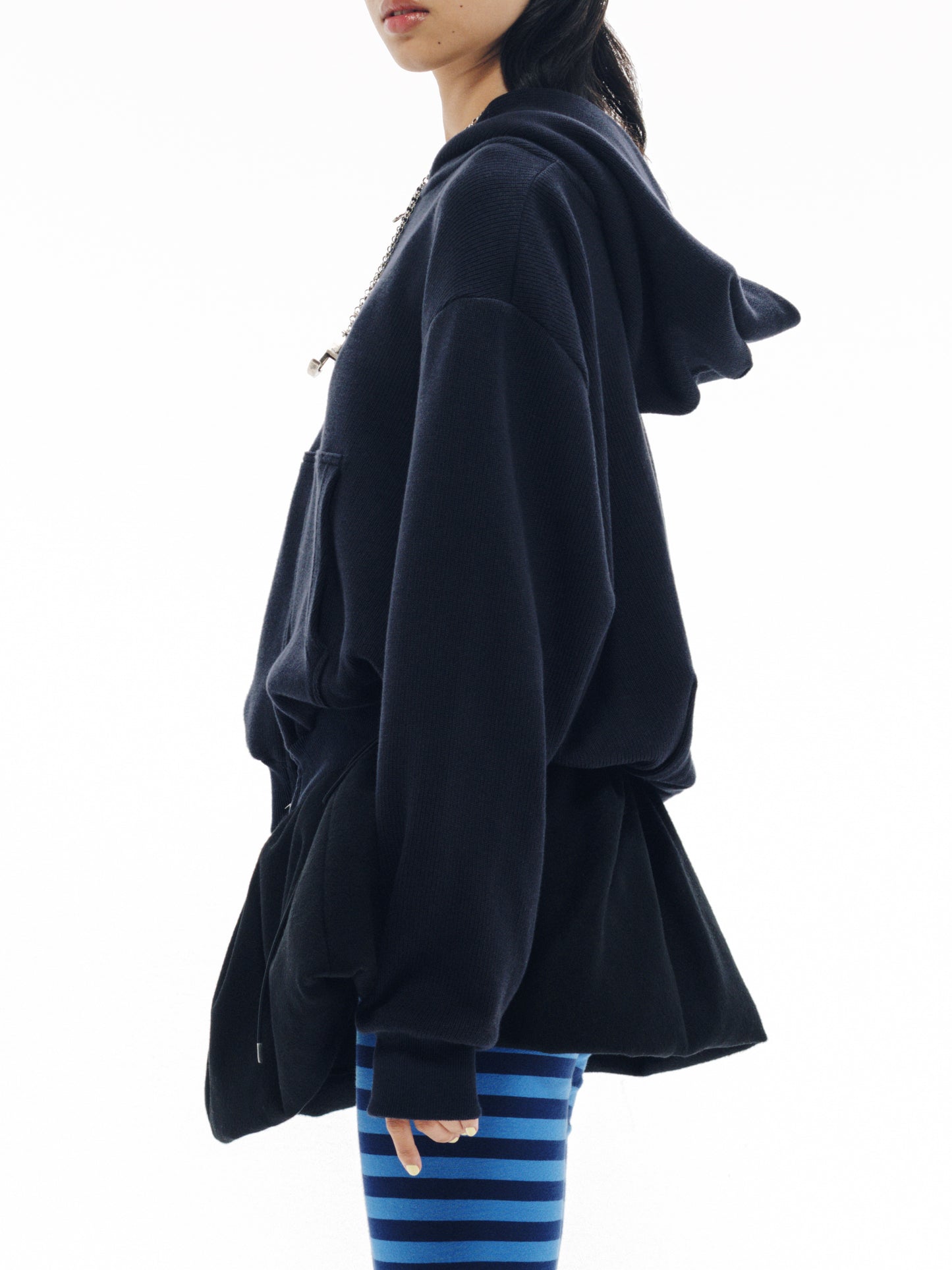 PUFF SKIRT NAVY