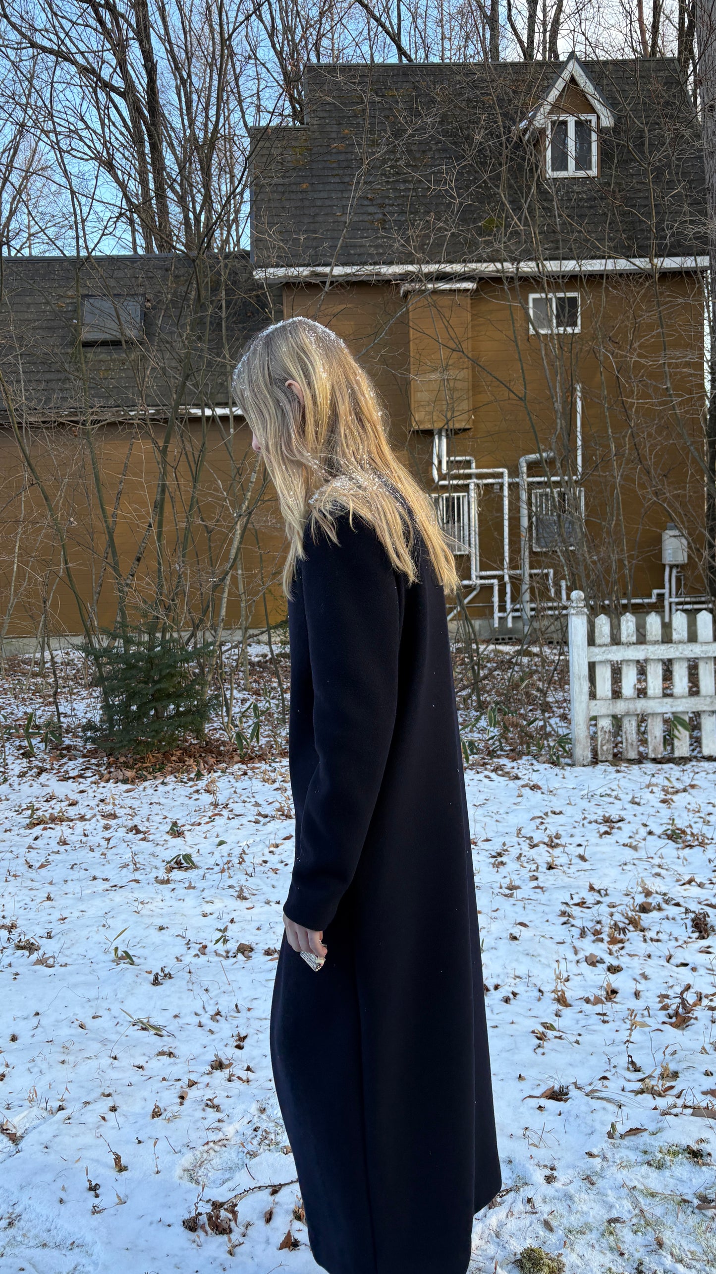 LONG COAT Navy
