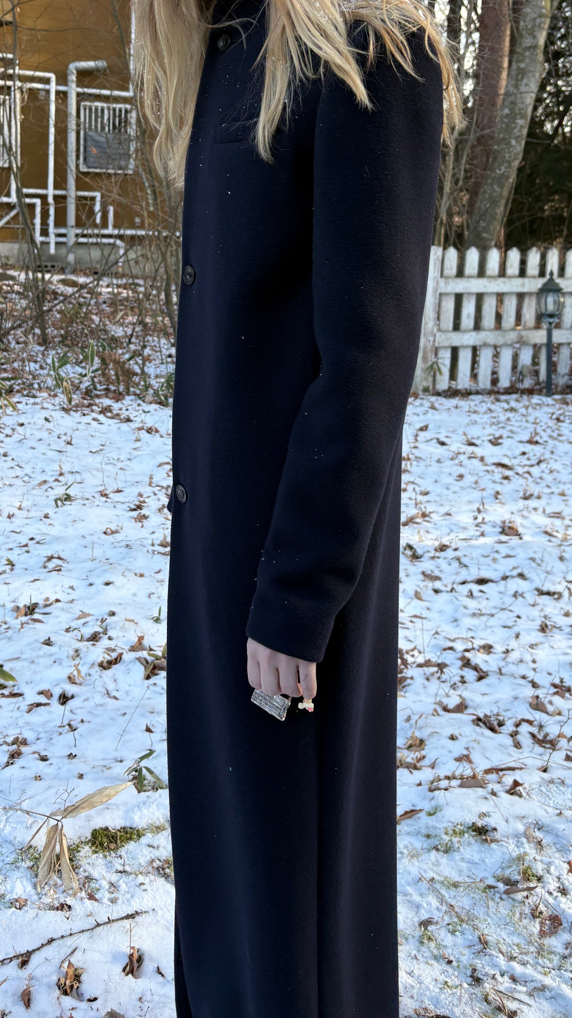 LONG COAT Navy