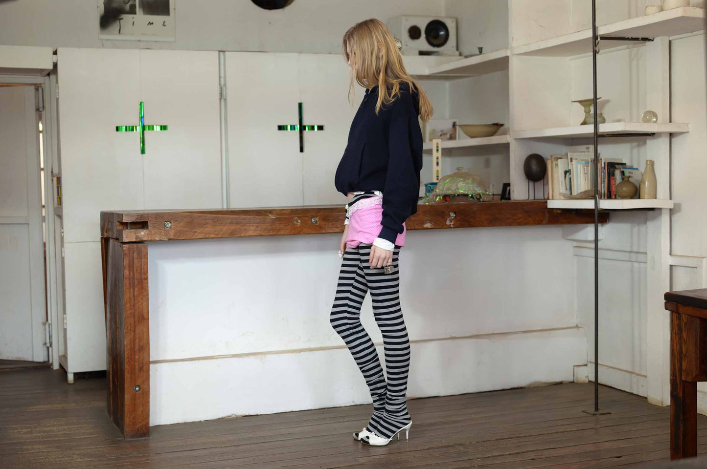 MINI SKIRT w/tag PINK DOT