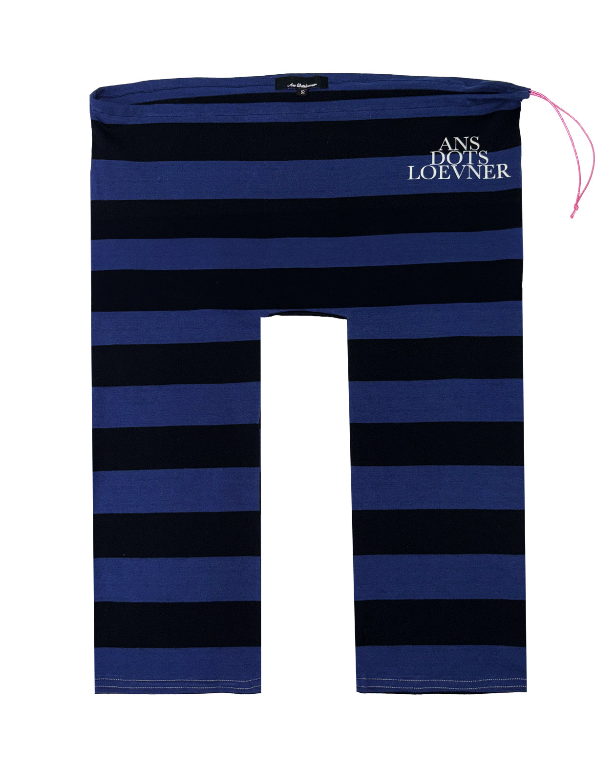 Childhood leggins High-rise Navy Stripe