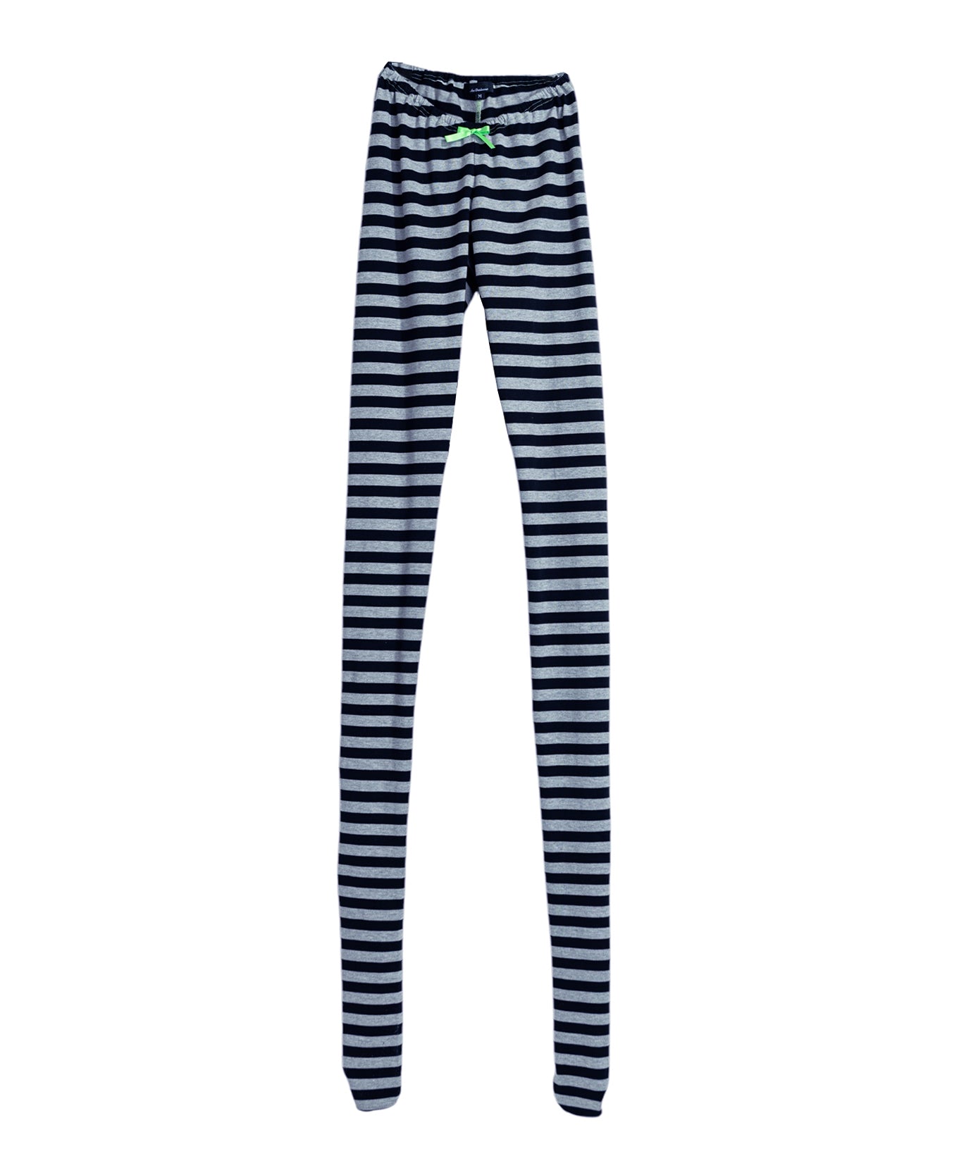 DOLL TIGHTS Gray Stripe