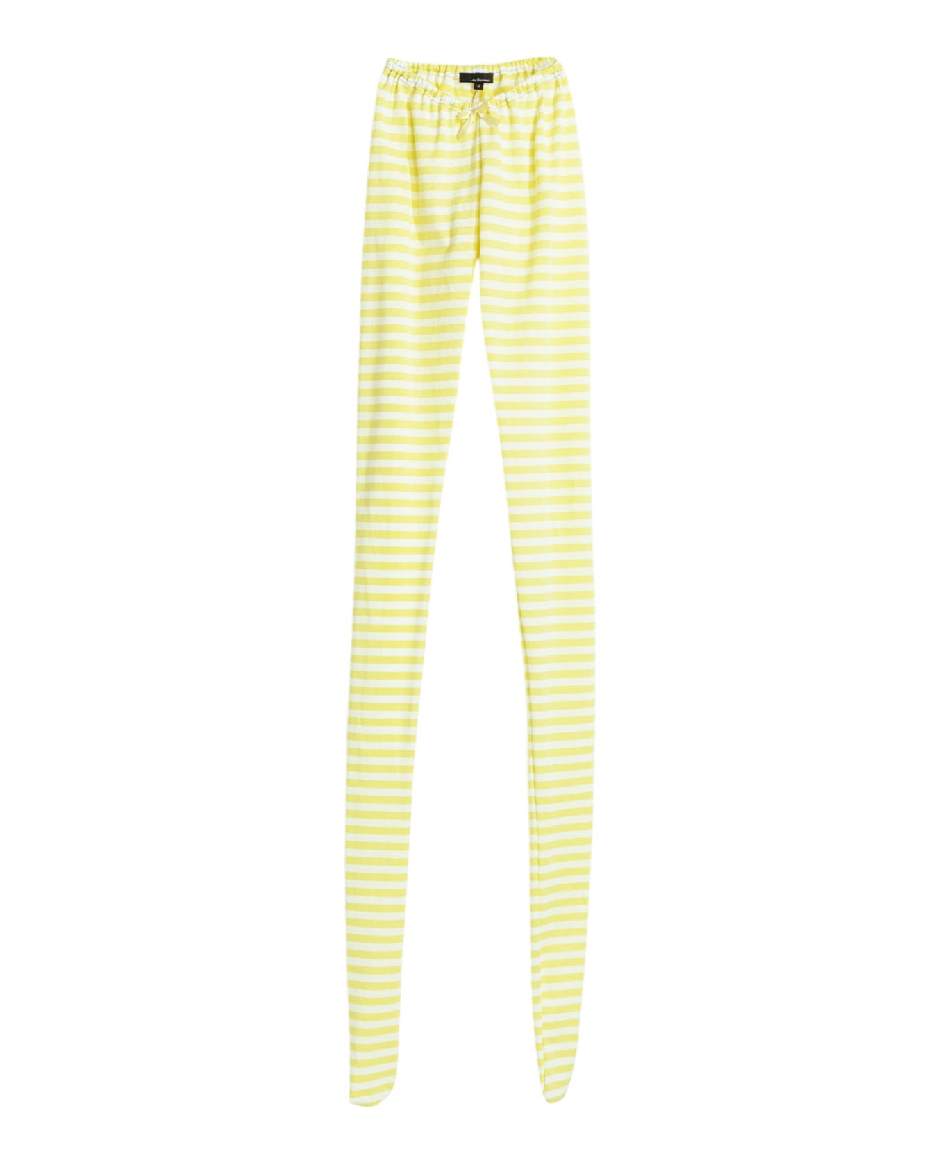 DOLL TIGHTS Yellow Stripes