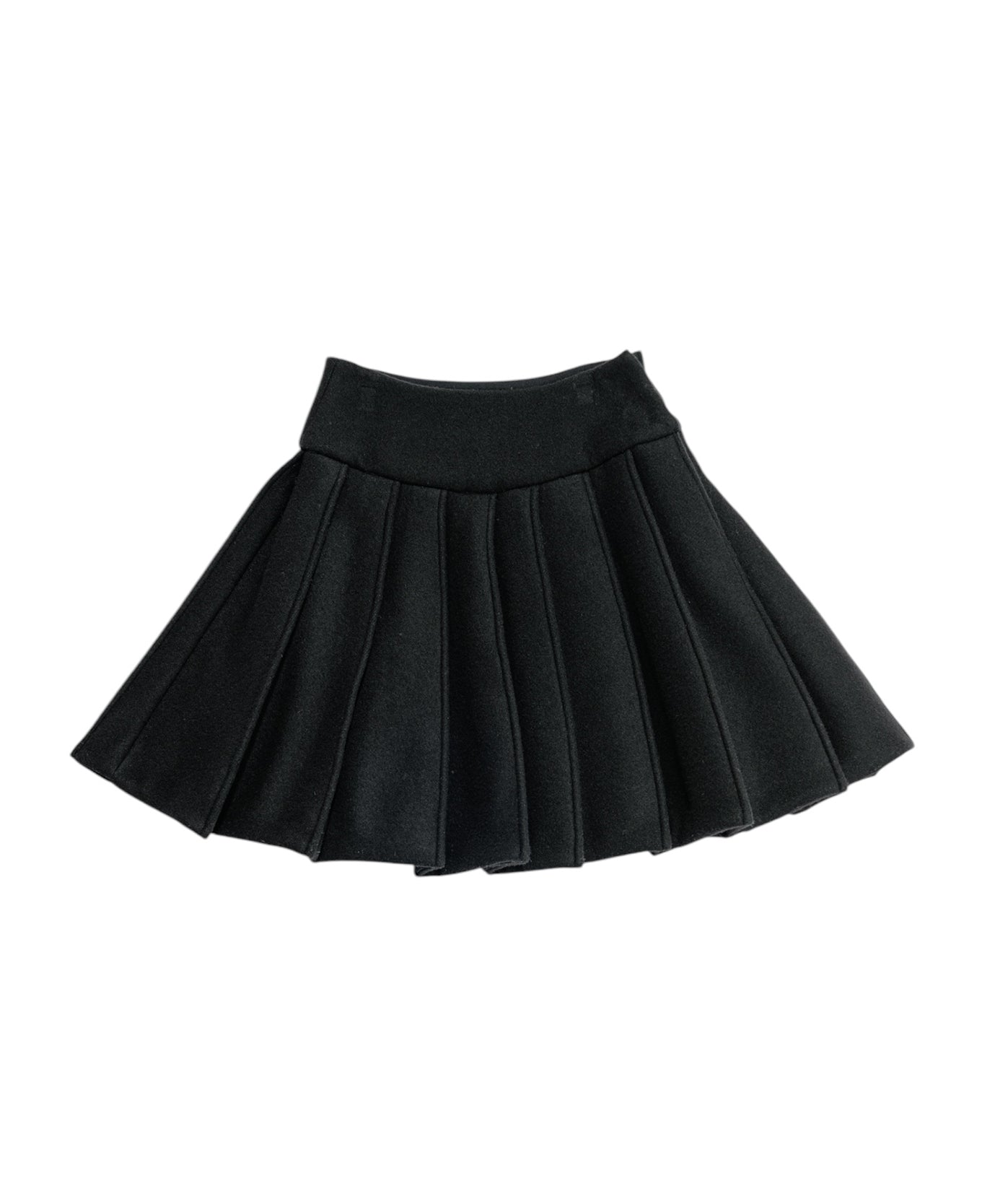 DOLL PLEATS SKIRT Black