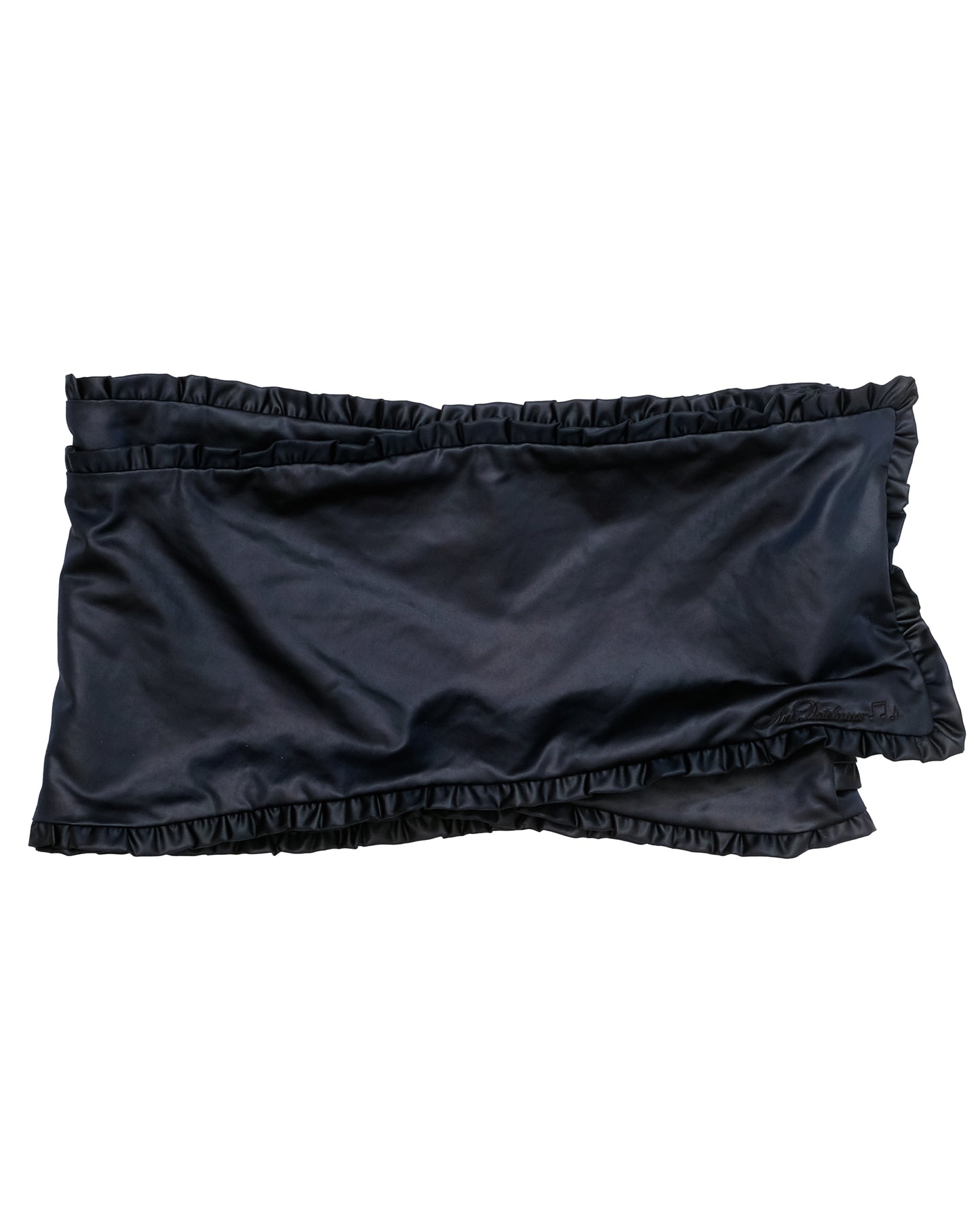 FRILLED SKIRT NAVY