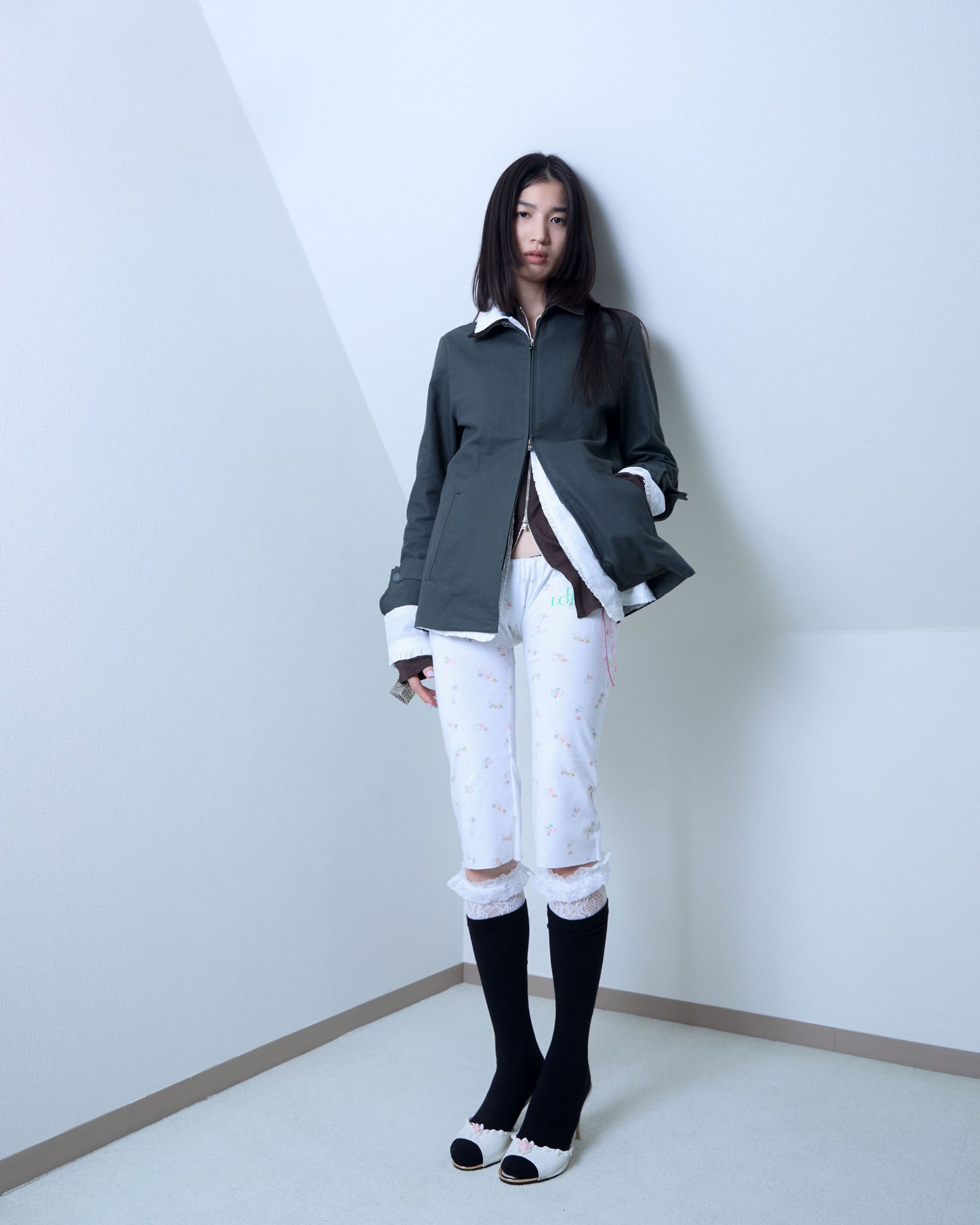 Layered Jacket Khaki