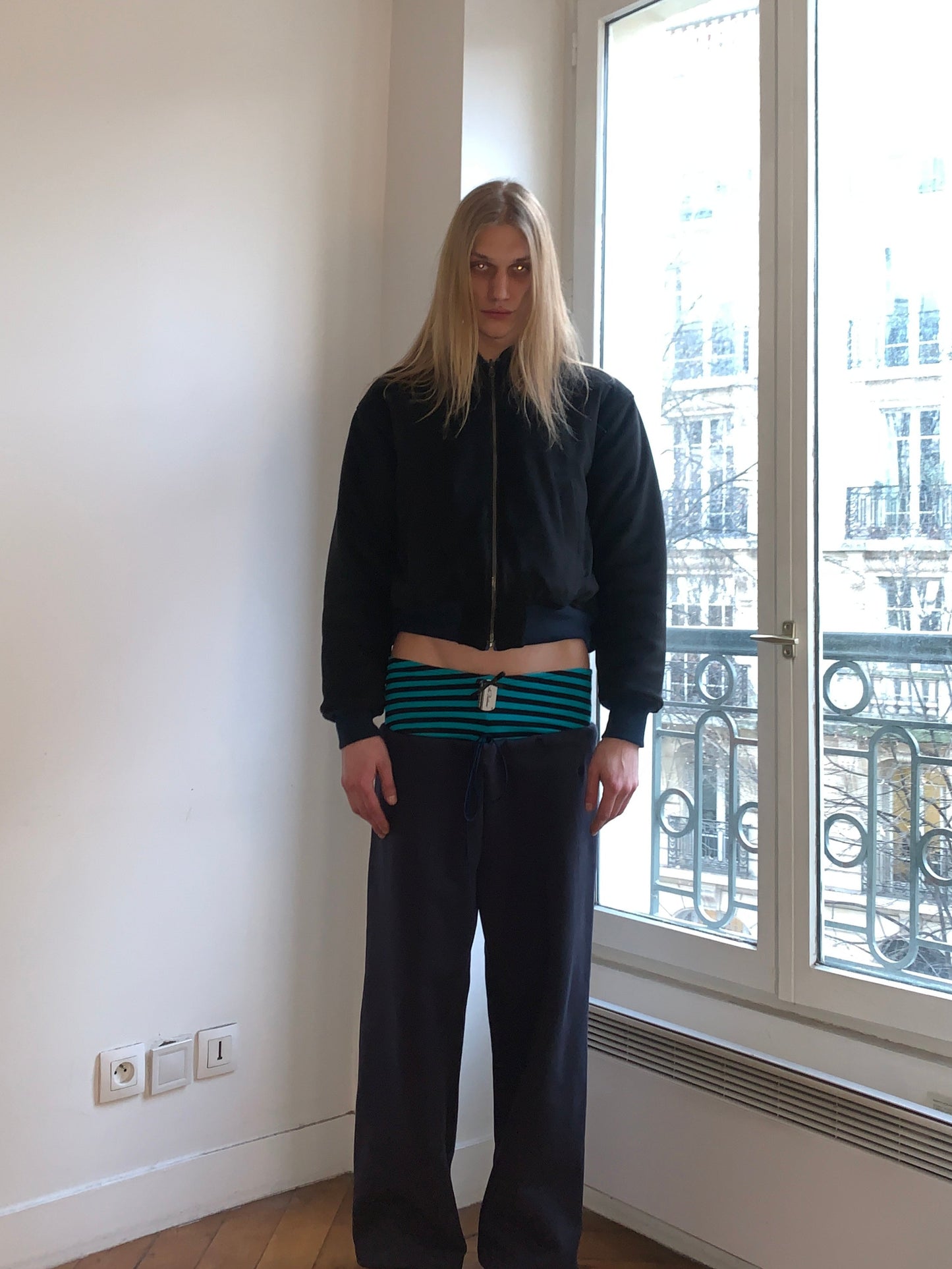 DOCKING SWEAT PANTS NAVY