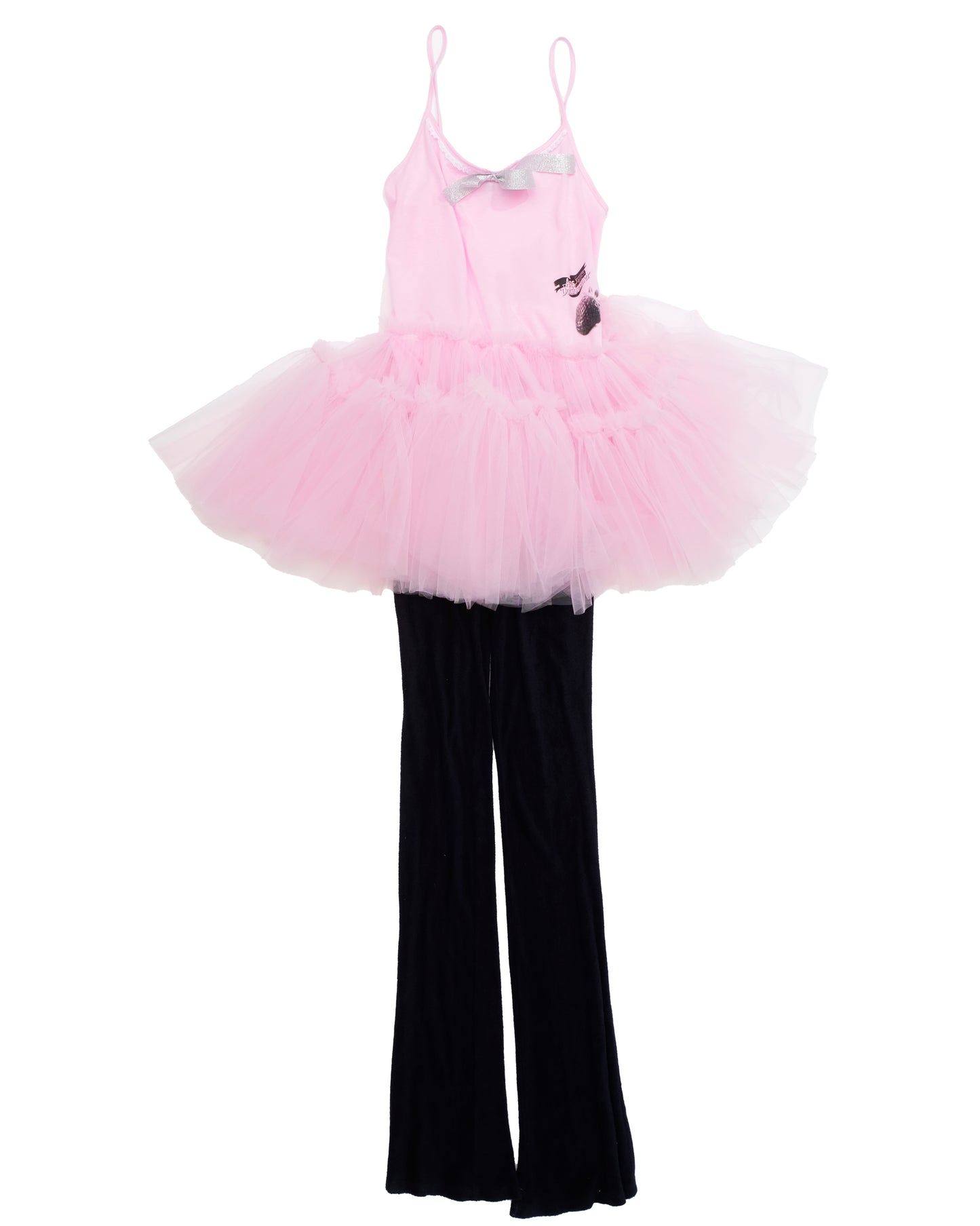 TULE. DRESS w/pants PINK