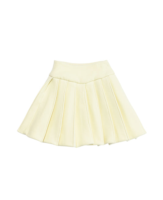 DOLL PLEATS SKIRT Off white