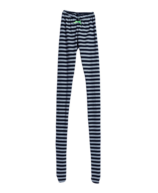 DOLL TIGHTS Gray Stripe
