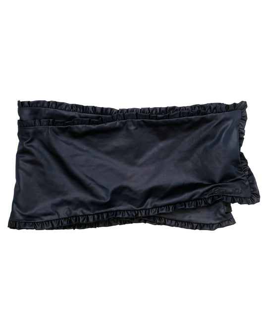 FRILLED SKIRT NAVY
