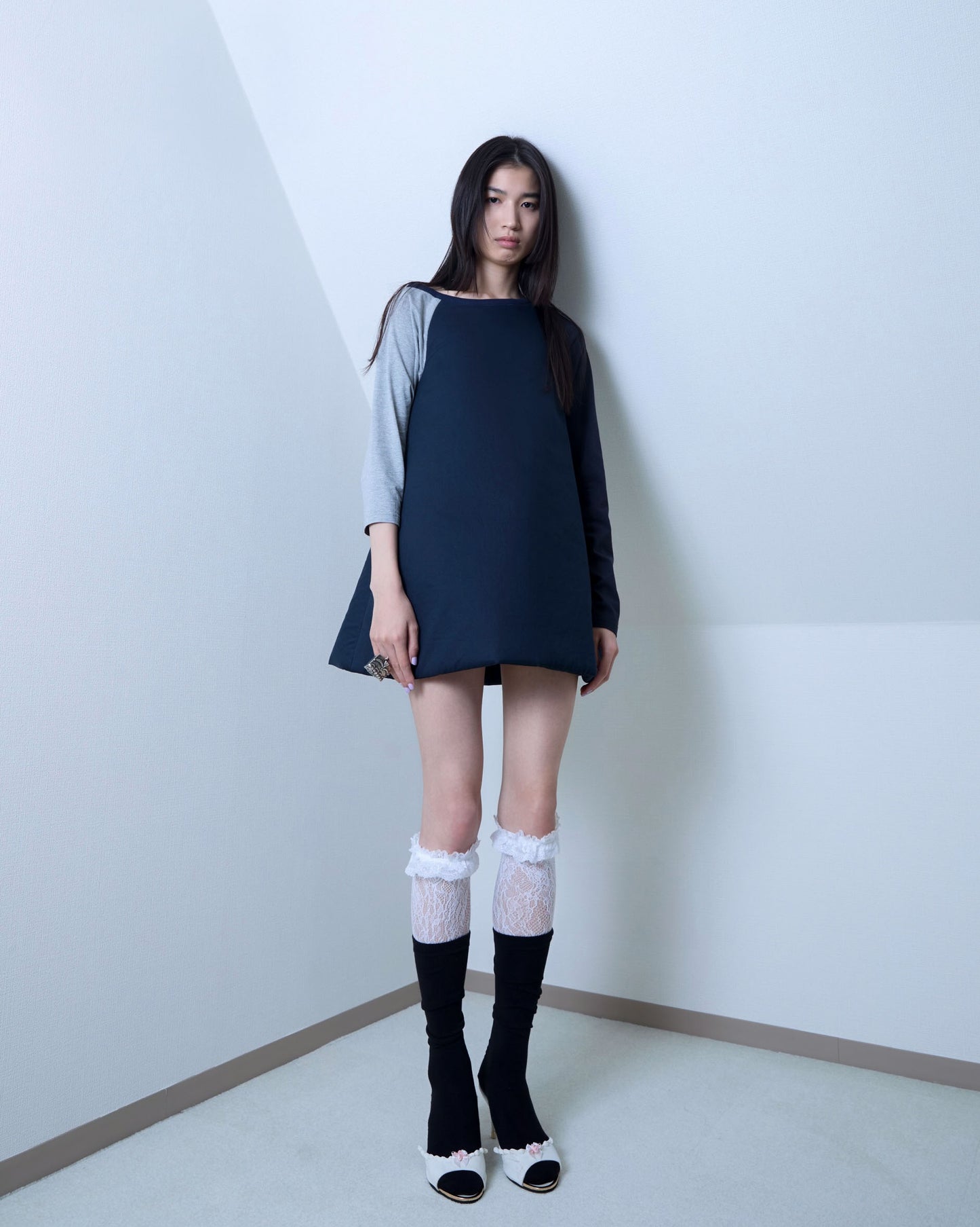 Formed Mini dress Navy