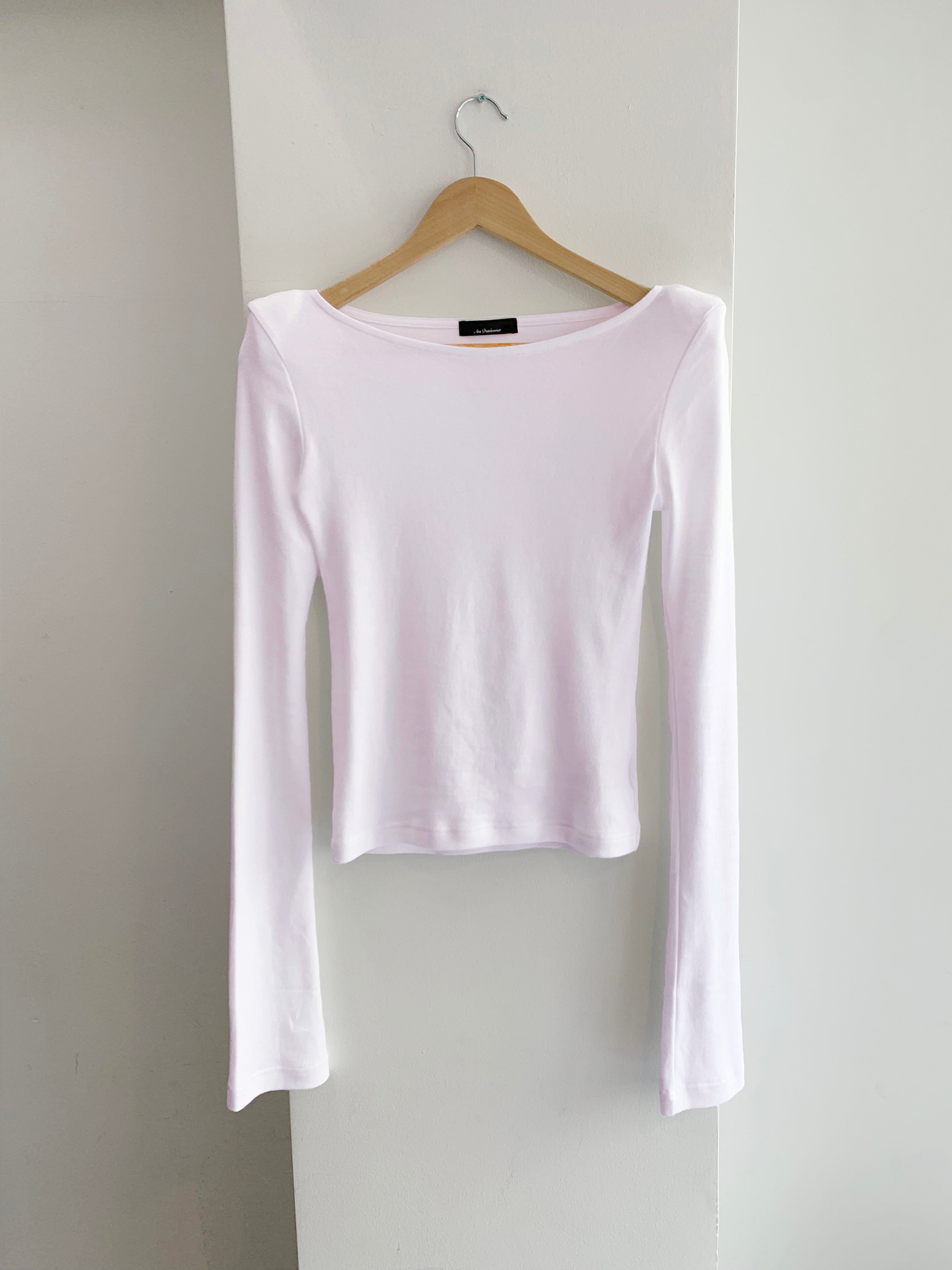 Shoulder Tops( Black / White / Baby Pink) – Ans Dotsloevner