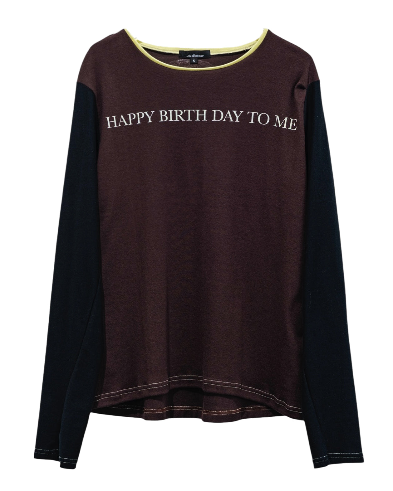 Birthday Long sleeve Brown