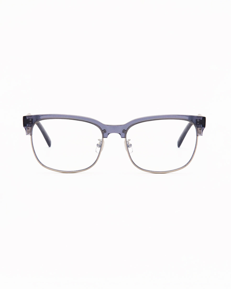 TUMLUS X ANS DOTSLOEVNER collaboration glasses Navy glitter