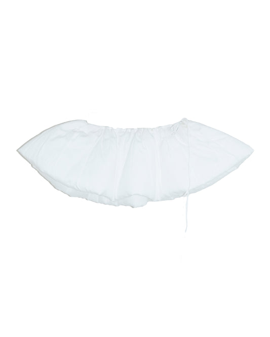 Puff skirt white