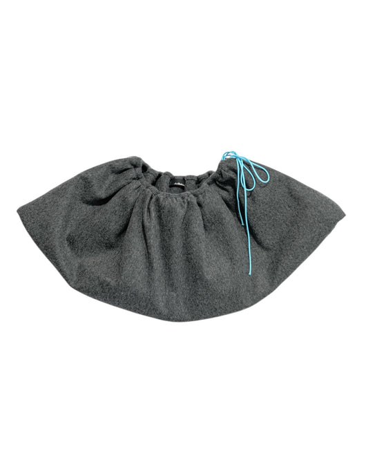 PUFF SKIRT GRAY
